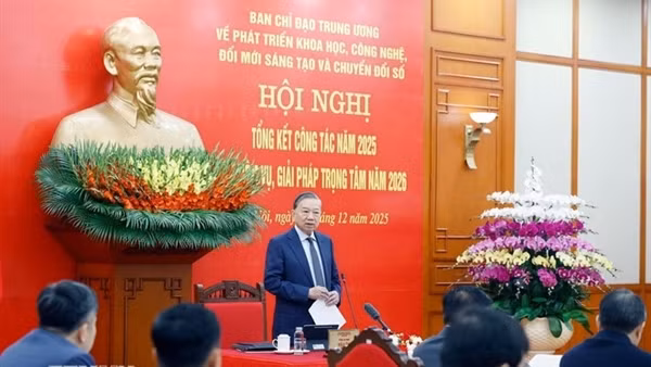 Tổng Bí thư Tô Lâm: Năm 2026 phải 'hành động đột phá' về KHCN và chuyển đổi số