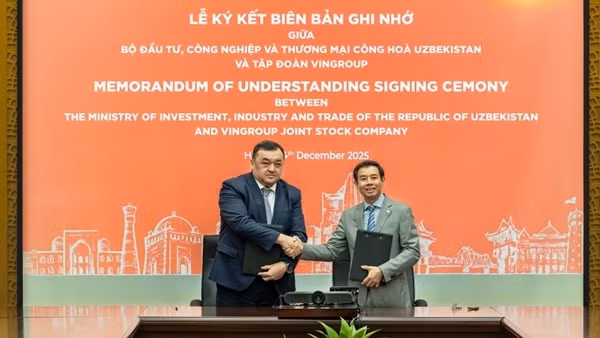 Vingroup hợp tác với chính phủ Uzbekistan, mở ra cơ hội đầu tư tại Trung á