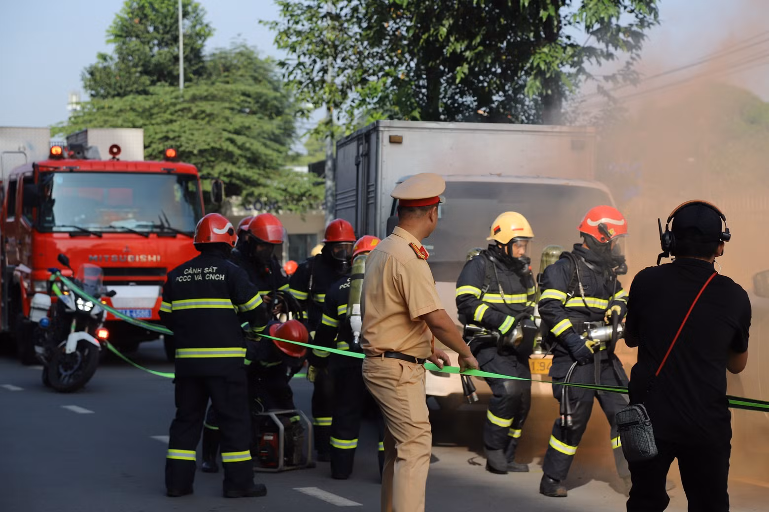 TP Hồ Chí Minh diễn tập ứng phó sự cố bức xạ và hạt nhân -0