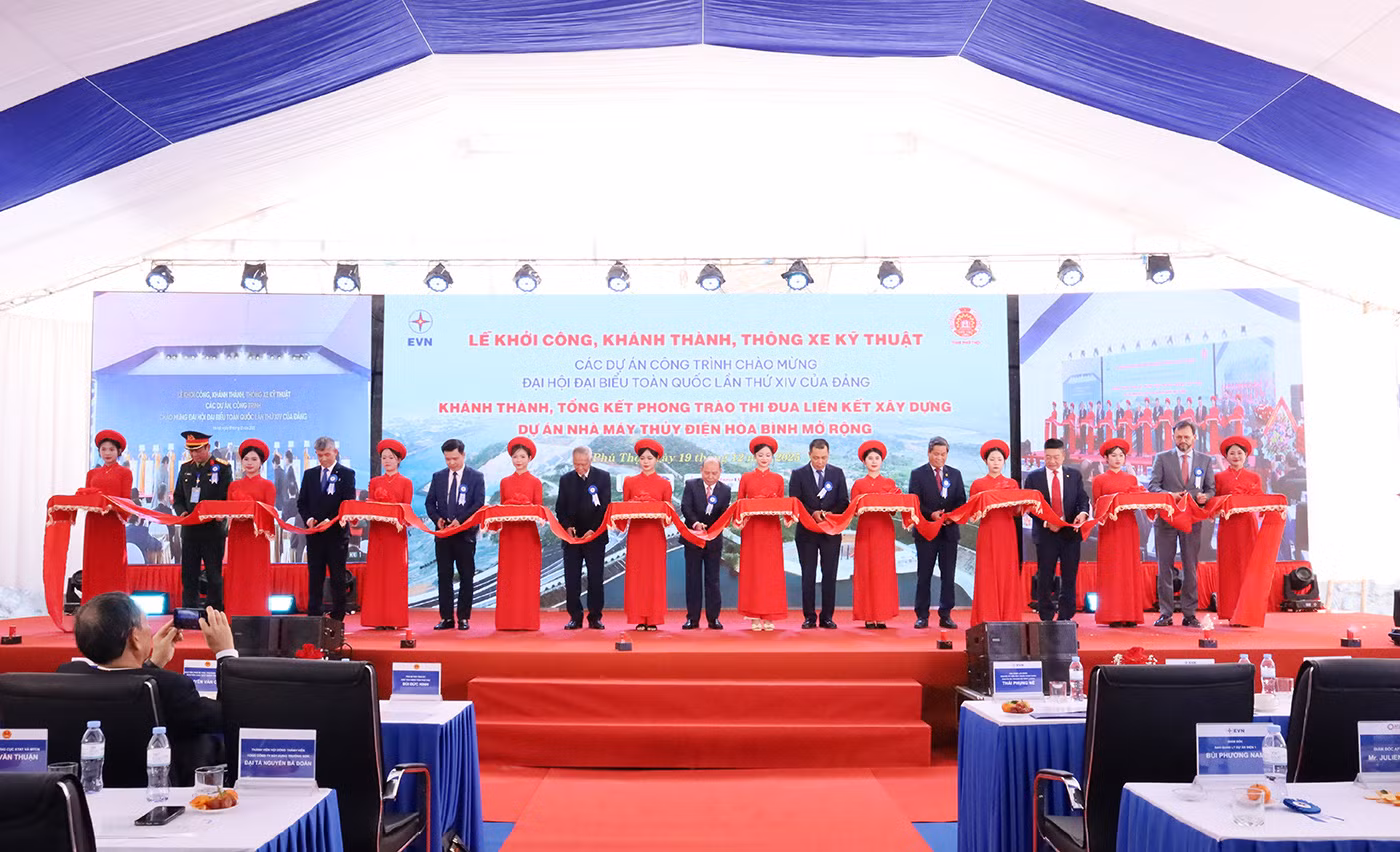 EVN khởi công, khánh thành đồng loạt nhiều dự án, công trình điện -0