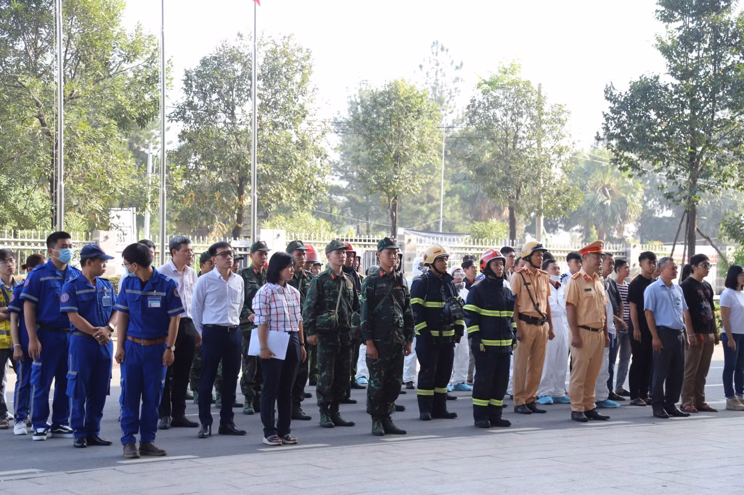 TP Hồ Chí Minh diễn tập ứng phó sự cố bức xạ và hạt nhân -0