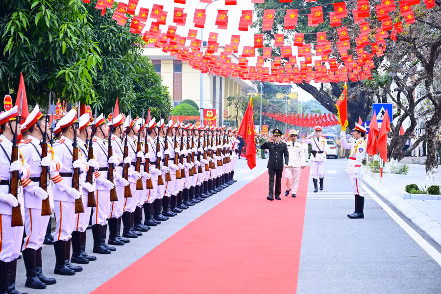 Trường Cao đẳng CSND I kỷ niệm 60 năm ngày truyền thống và đón nhận Huân chương Quận công hạng Nhì -0
