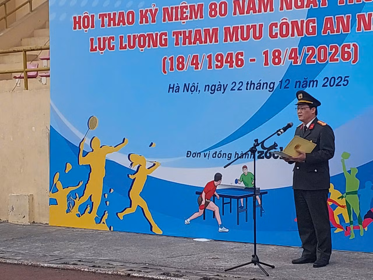 Khai mạc vòng loại Hội thao khối cơ quan Bộ Công an kỷ niệm 80 năm Ngày truyền thống lực lượng Tham mưu -0