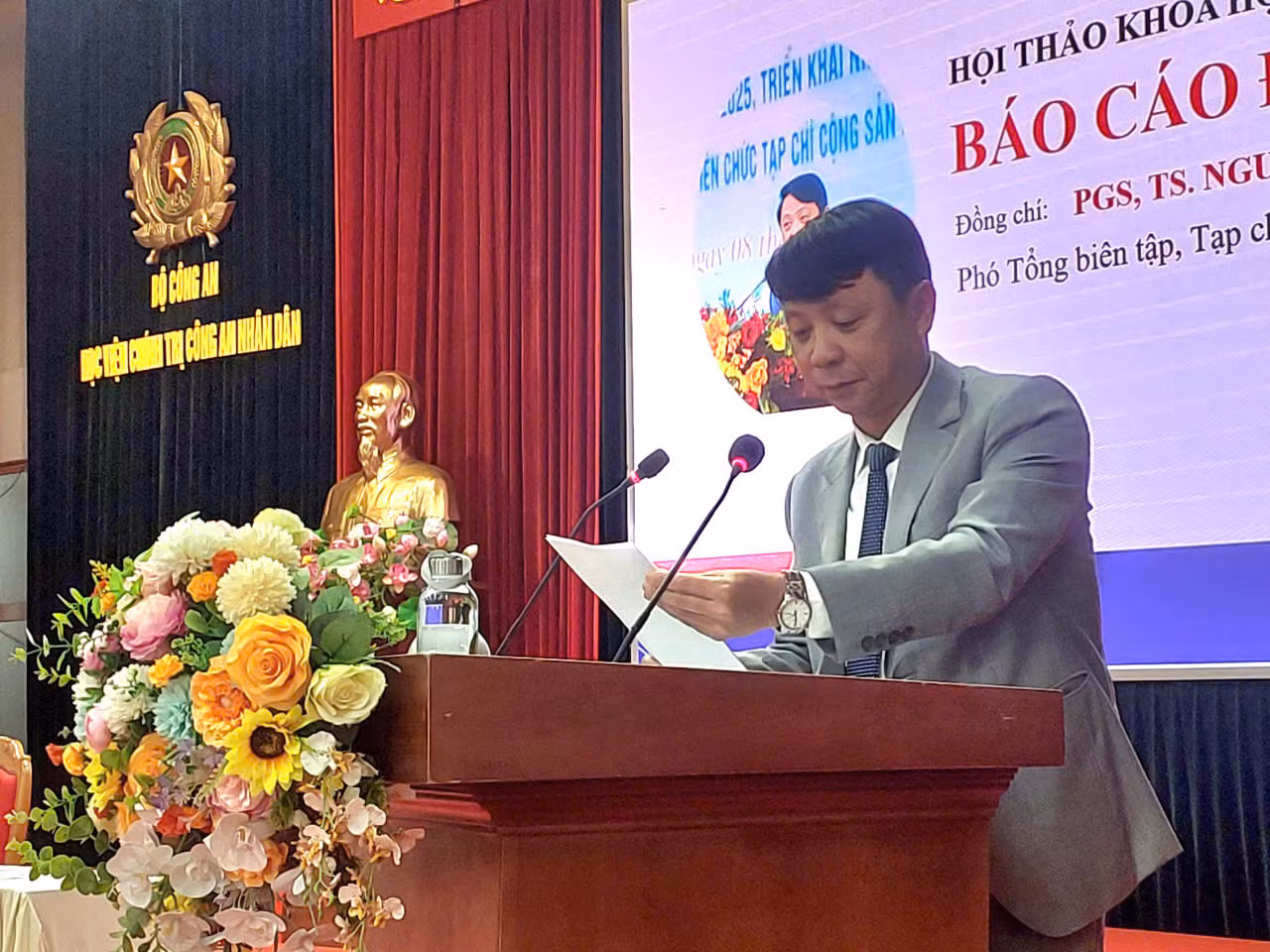 Lực lượng CAND là thanh bảo kiếm trong đấu tranh phòng, chống tiêu cực, bảo vệ Đảng -0