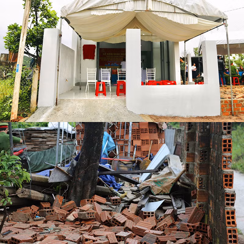 Bàn giao 4 căn nhà thuộc “Chiến dịch Quang Trung” cho người dân ở Gia Lai -0