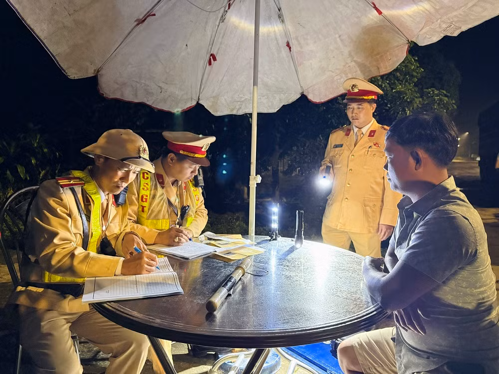 1 tuần hơn 1.200 trường hợp vi phạm an toàn giao thông -0