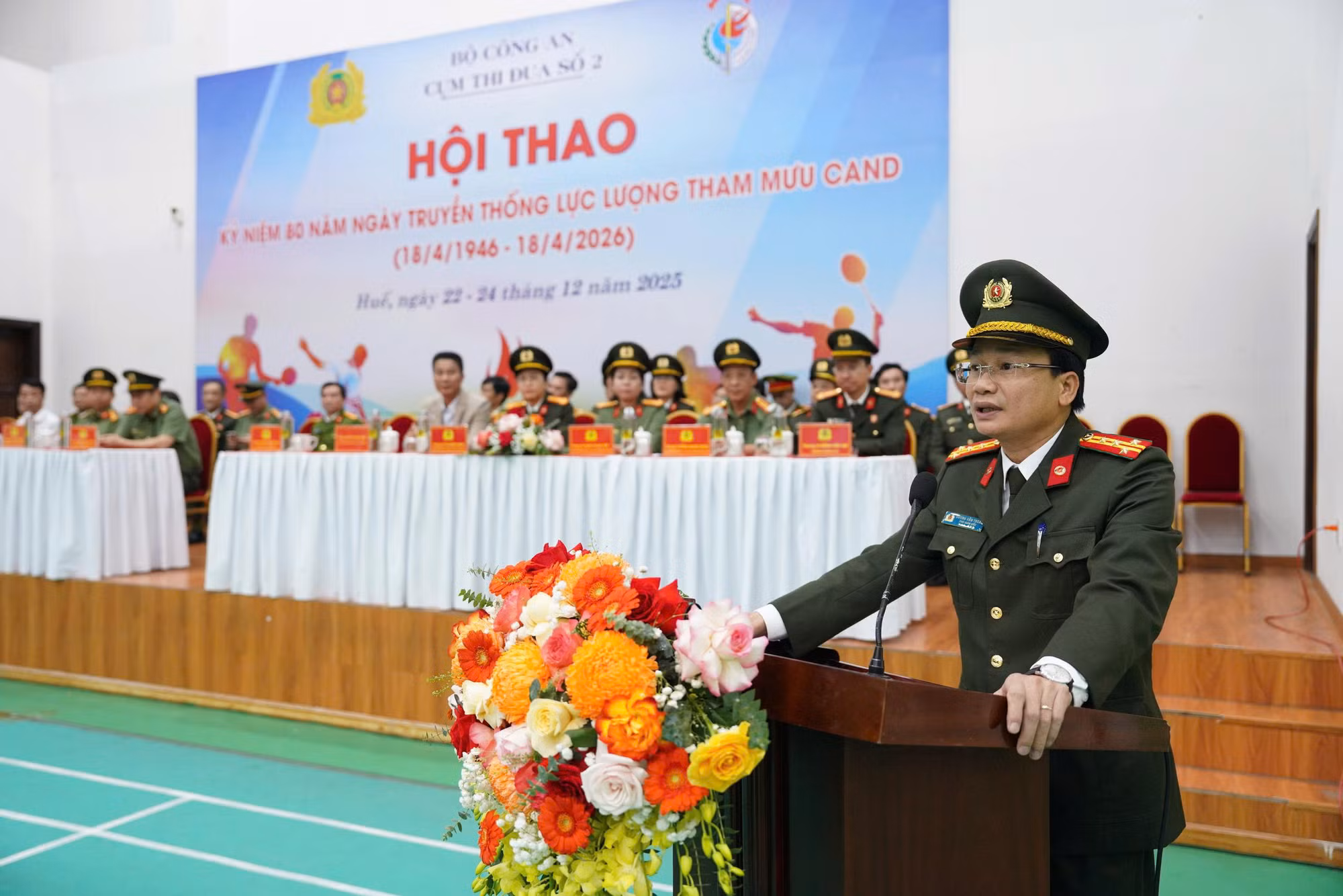 Cụm thi đua số 2- Bộ Công an khai mạc Hội thao kỷ niệm Ngày truyền thống lực lượng Tham mưu CAND -0
