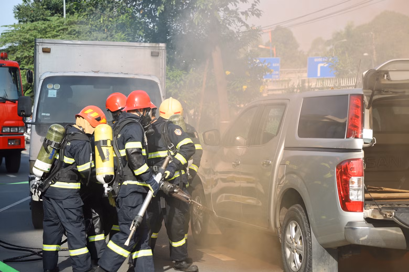 TP Hồ Chí Minh diễn tập ứng phó sự cố bức xạ và hạt nhân -1