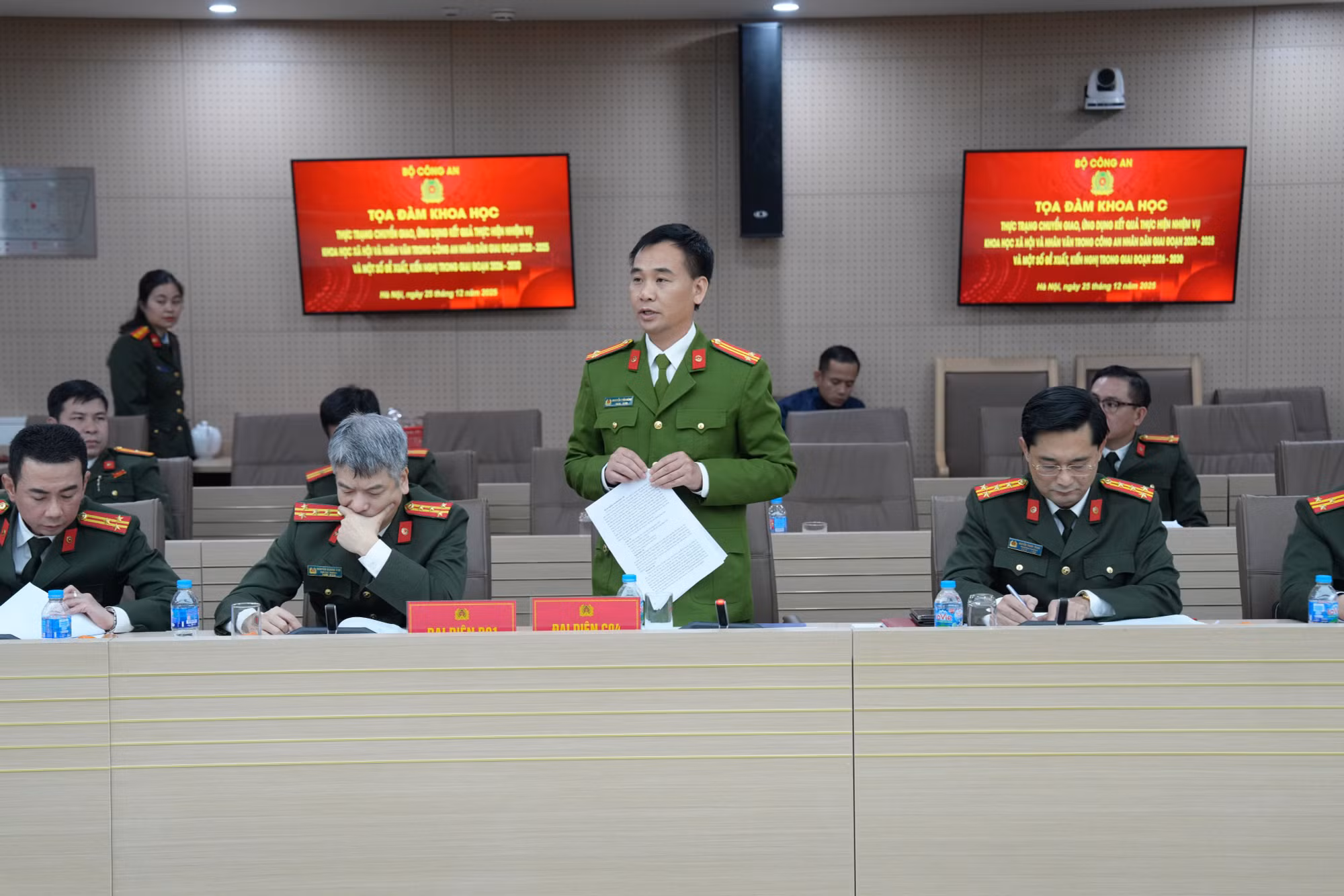 Đẩy mạnh chuyển giao, ứng dụng kết quả thực hiện nhiệm vụ khoa học xã hội và nhân văn trong CAND -0