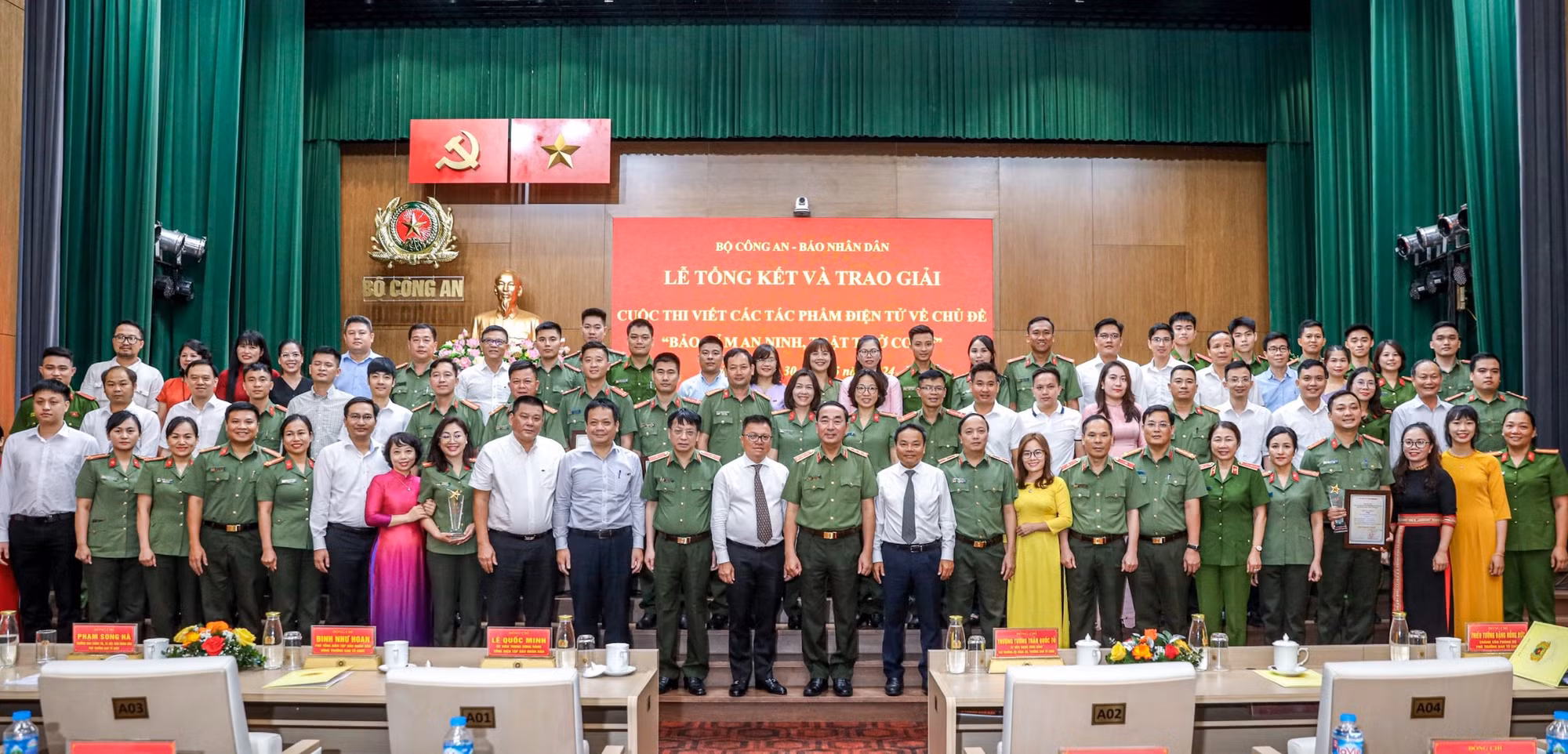 54 tác phẩm thắp sáng hình ảnh chiến sĩ Công an, đoạt giải Cuộc thi viết 
