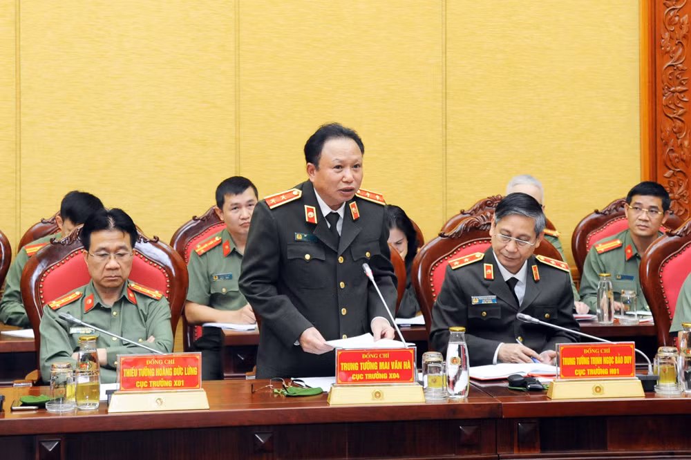 Họp Ban Chỉ đạo các hoạt động kỷ niệm 60 năm Ngày truyền thống lực lượng CSND -0