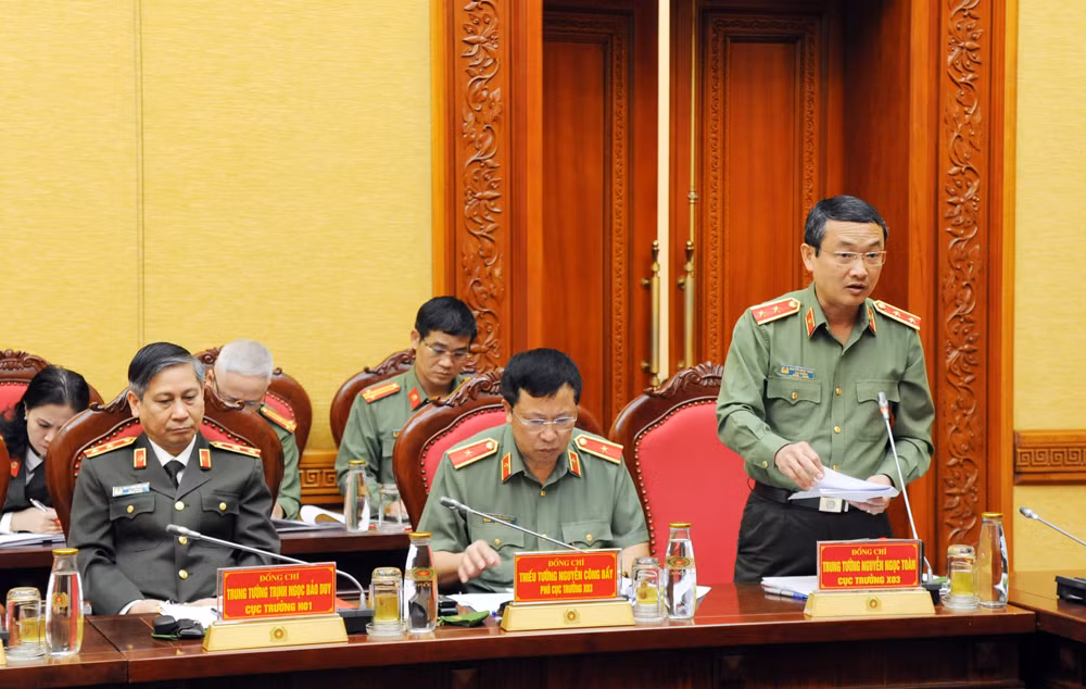 Họp Ban Chỉ đạo các hoạt động kỷ niệm 60 năm Ngày truyền thống lực lượng CSND -0