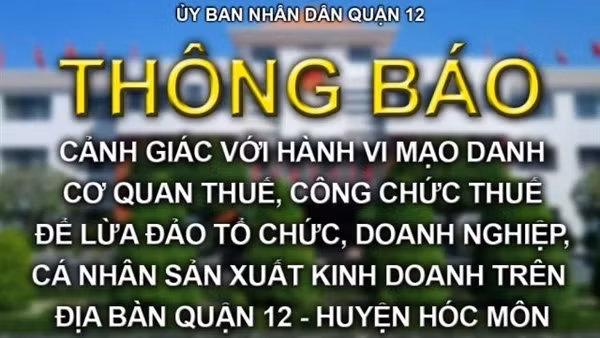 Cảnh báo hành vi mạo danh, giả danh cơ quan thuế để lừa đảo ảnh 2