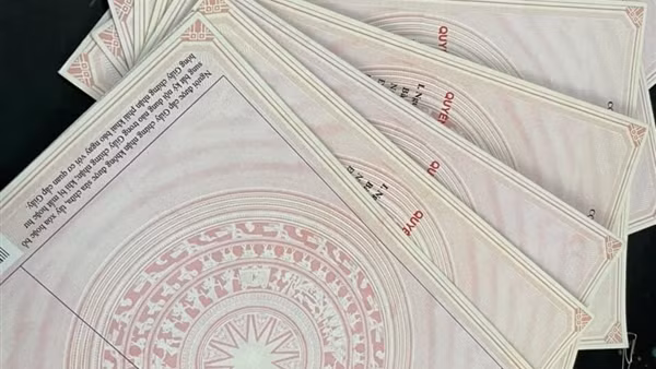 Bắt đôi nam nữ mở “dịch vụ” làm sổ đỏ ảnh 2