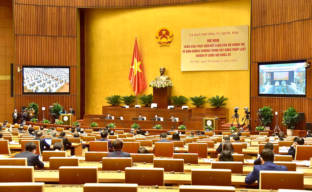 8 nhóm định hướng xây dựng, hoàn thiện hệ thống pháp luật nhiệm kỳ Quốc hội Khóa XV -0