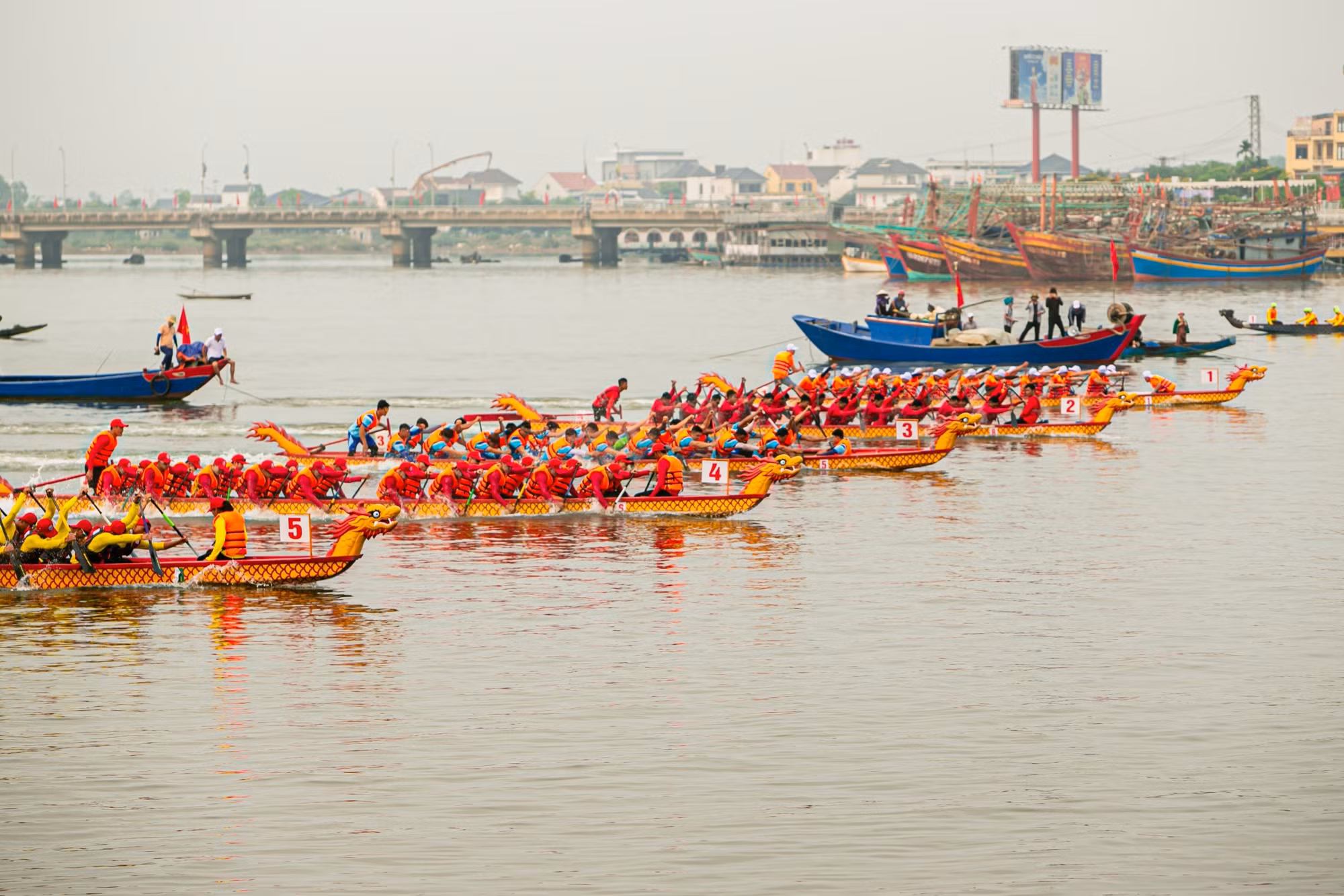 Khai mạc giải Đua thuyền truyền thống vô địch quốc gia năm 2024 -0