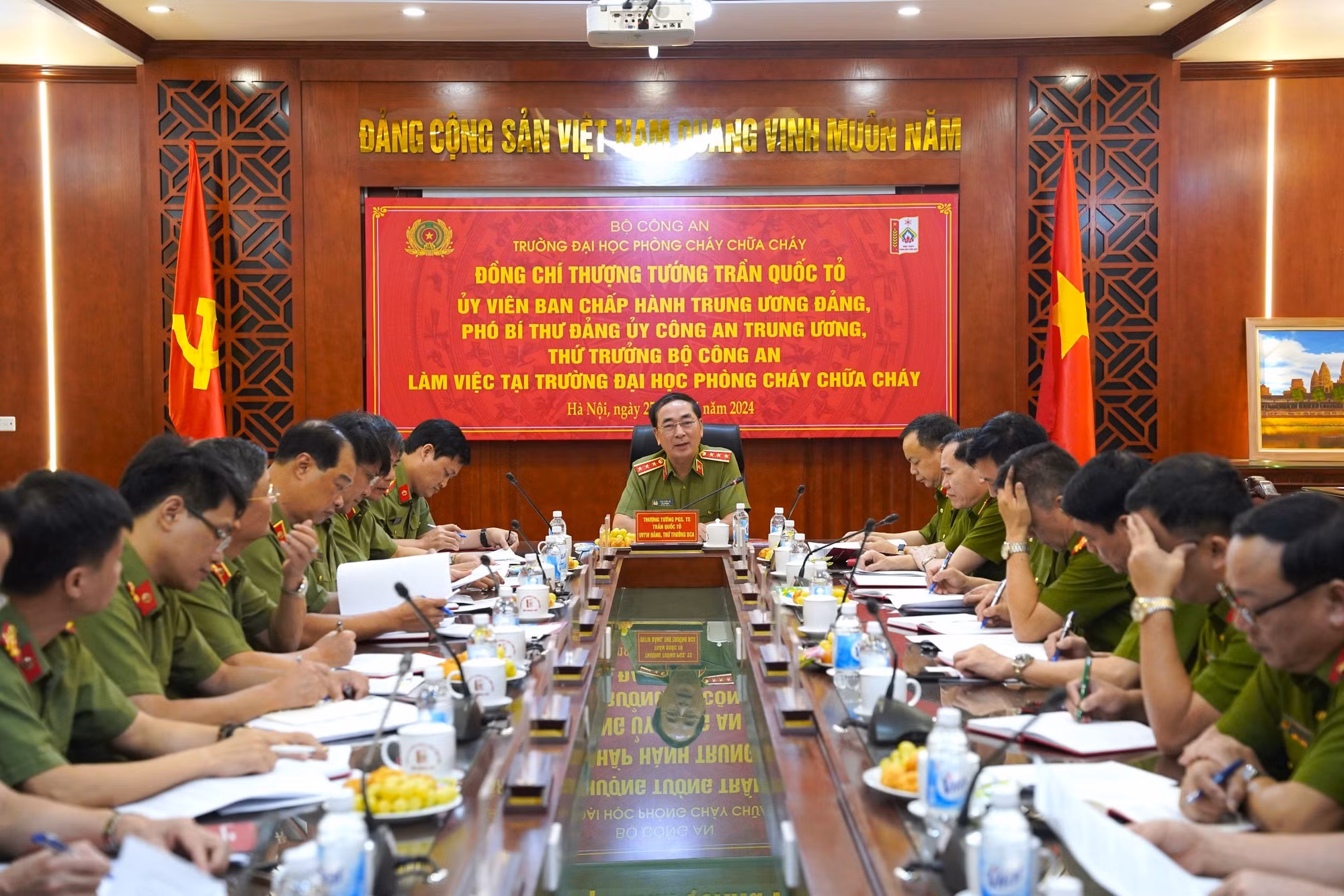 Trường Đại học PCCC cần đẩy mạnh hoạt động nghiên cứu khoa học, gắn lý luận với thực tiễn -0