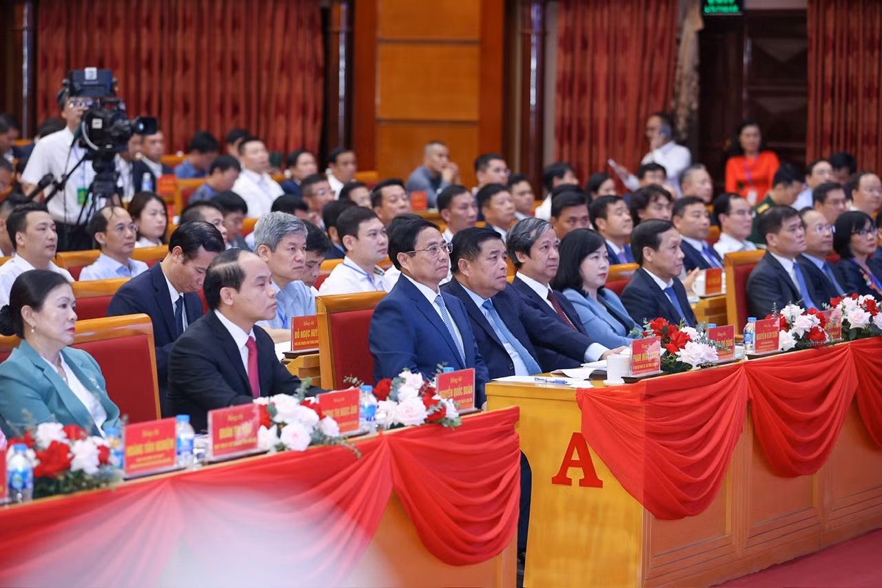 Thủ tướng dự Hội nghị công bố quy hoạch và xúc tiến đầu tư tỉnh Lạng Sơn năm 2024. -0