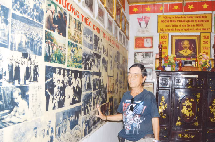 Trang10 ĐB: Độc đáo thư viện về Bác Hồ của lão nông ở Sóc Trăng -0