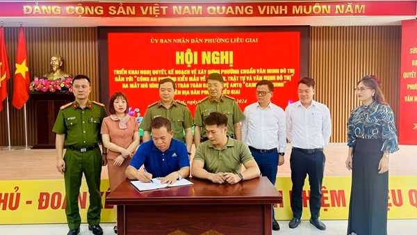 Xây dựng Công an phường kiểu mẫu ở địa bàn trọng điểm