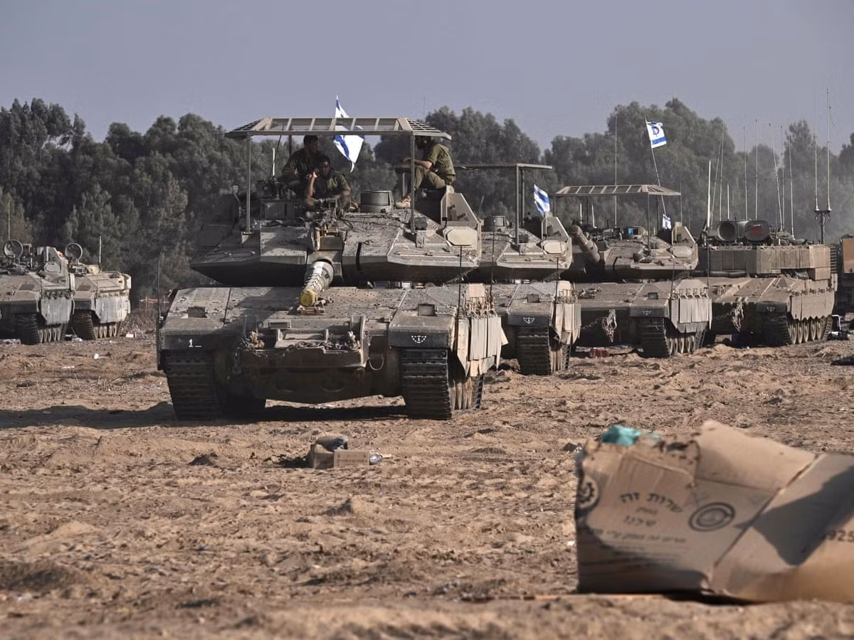 Xe tăng, pháo binh Israel vây chặt thành phố Rafah -0