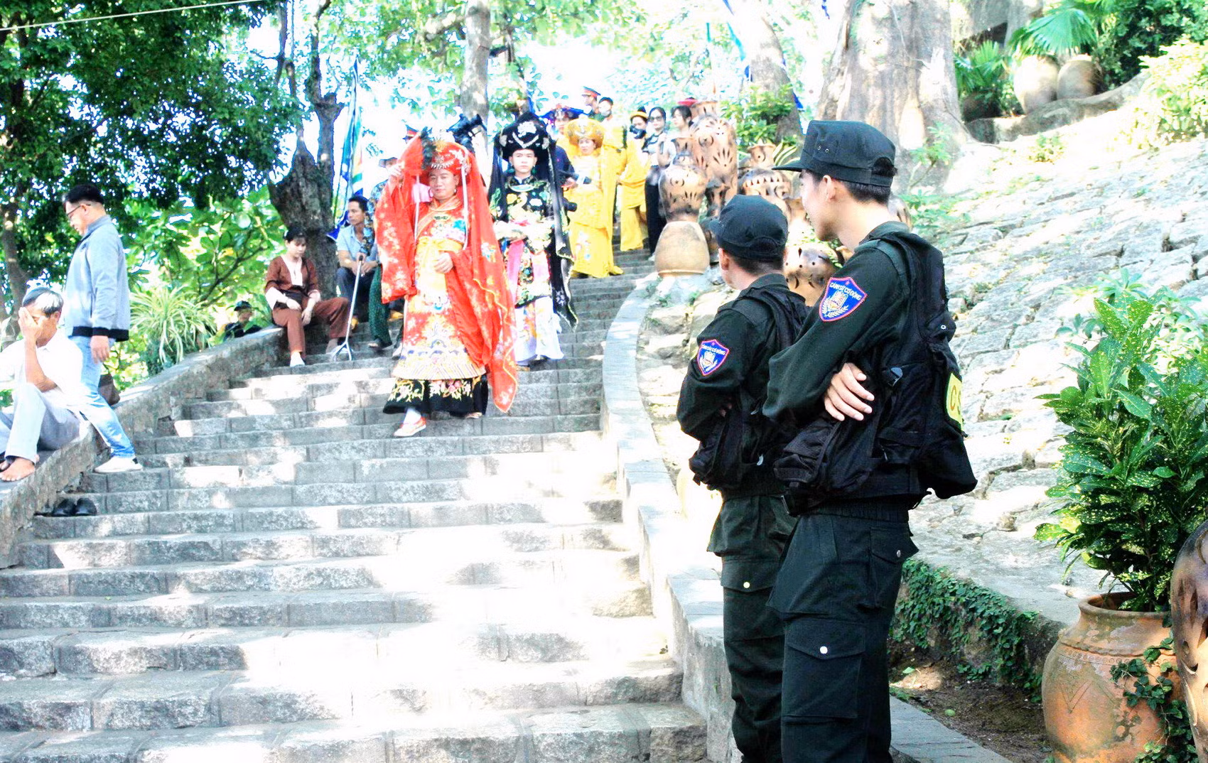 Công an Khánh Hòa đảm bảo an ninh an toàn Lễ hội Tháp Bà Ponagar -0