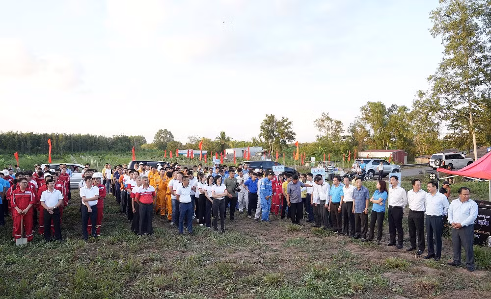 Petrovietnam phát động trồng cây phục hồi rừng trên đất ngập nước -0