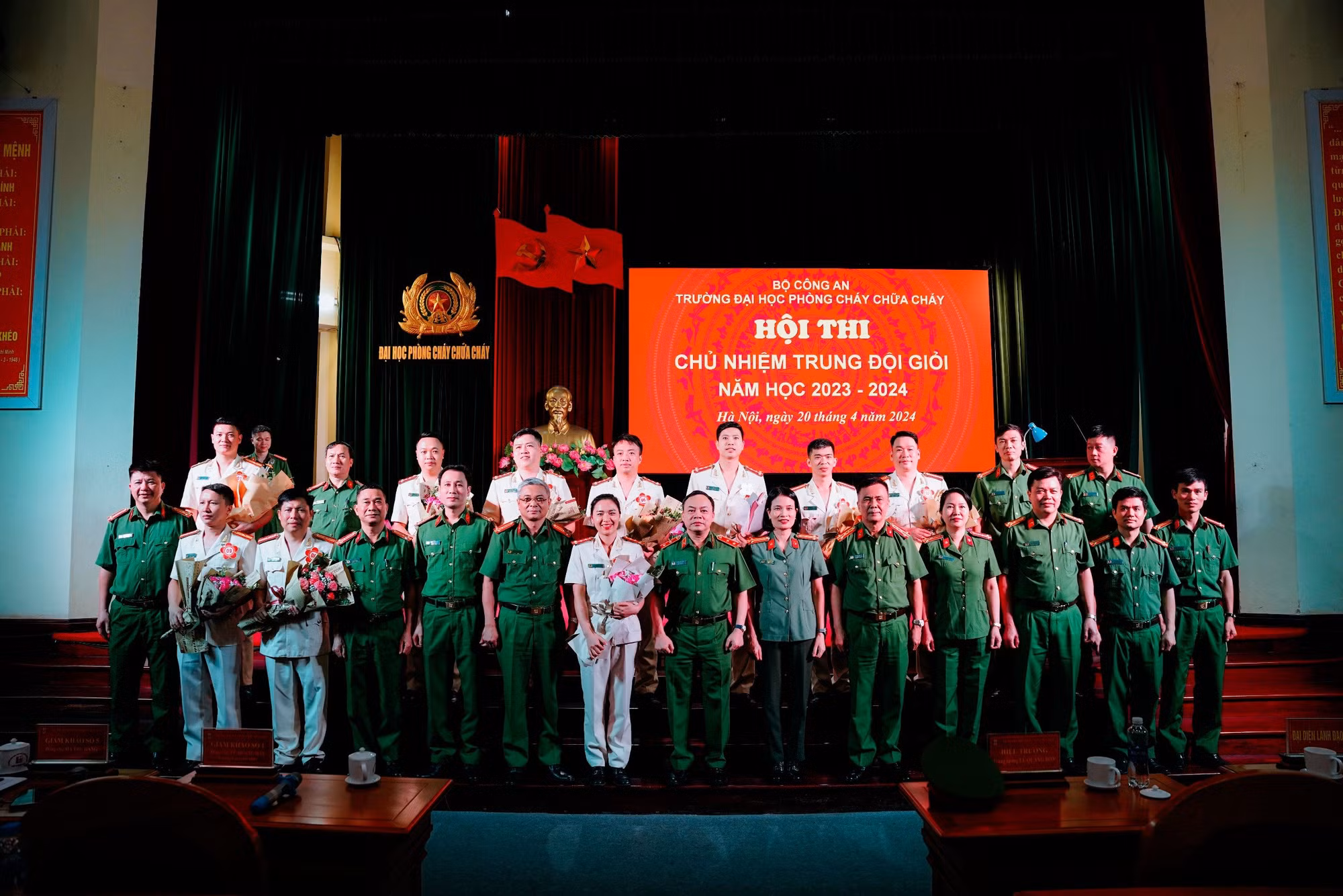 Sôi nổi cuộc thi Chủ nhiệm trung đội giỏi -0