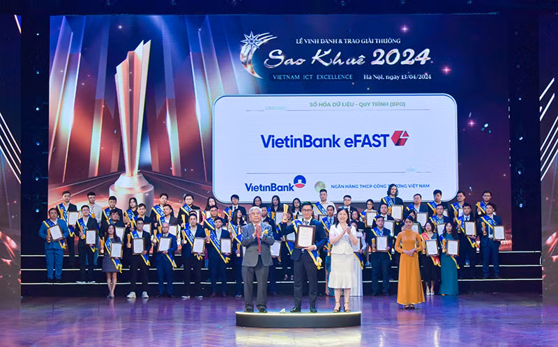 VietinBank đạt 2 Giải thưởng Sao Khuê năm 2024 -0