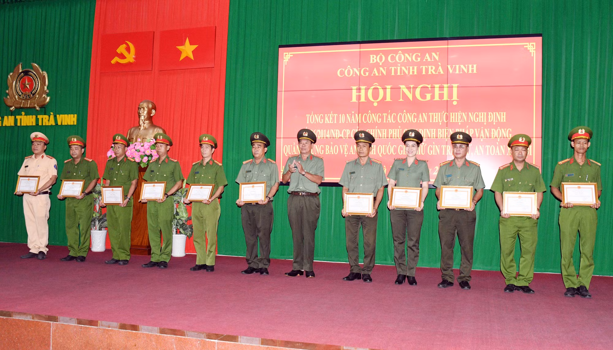 Công an tỉnh Trà Vinh được nhân dân cung cấp hơn 40.000 tin liên quan đến ANTT -0