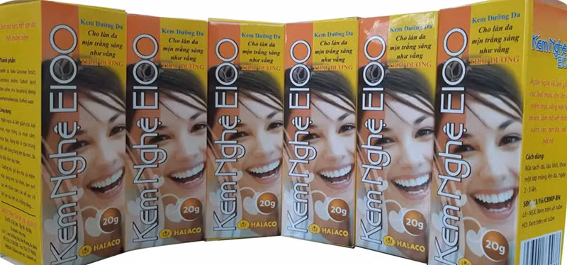 Thu hồi mỹ phẩm Kem nghệ E100 -0