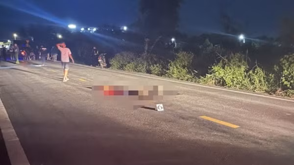 Người đàn ông tử vong, nghi tự thiêu