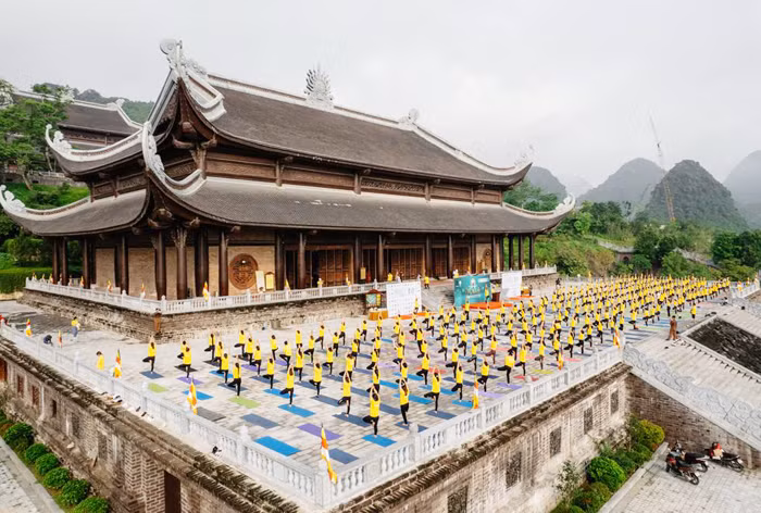 Ngày Quốc tế Yoga lần thứ 8 - Yoga vì nhân loại -0