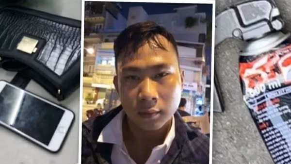 Dùng sơn thay đổi biển số xe rồi mang bình xịt hơi cay đi cướp