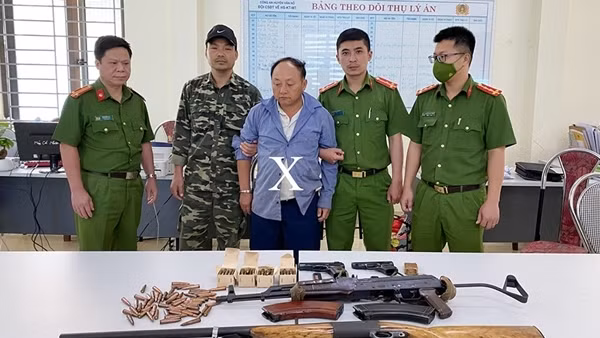 Trùm ma túy trốn truy nã luôn mang theo súng bên người