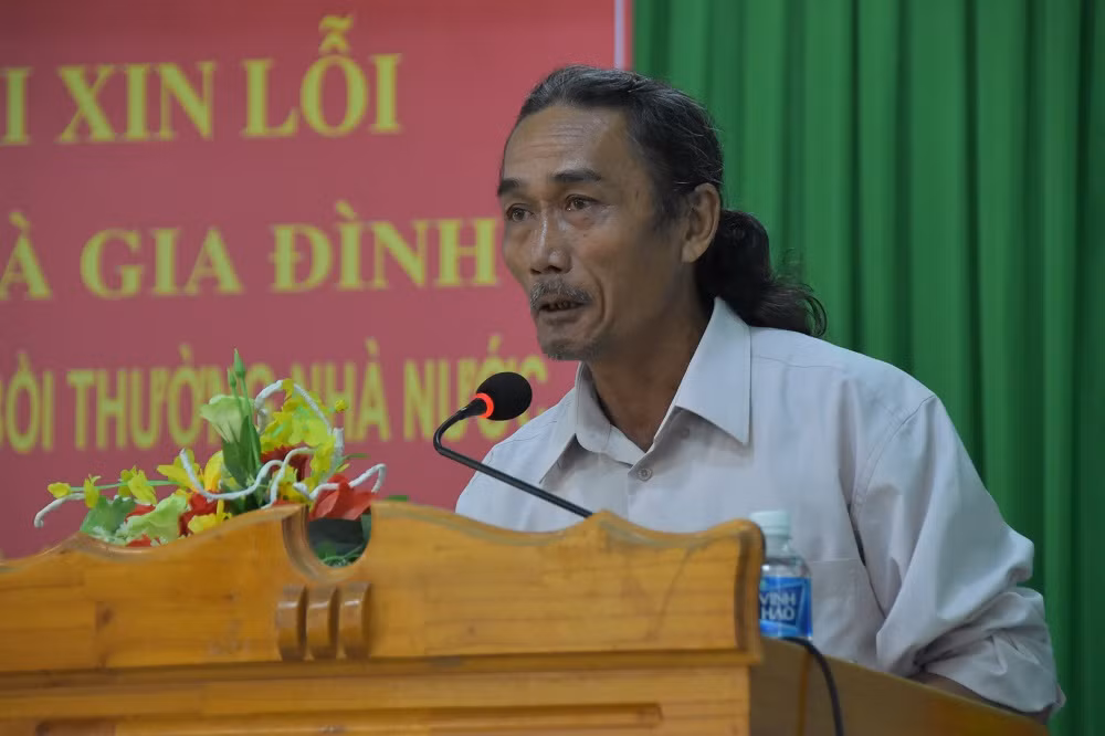 Công an và Viện Kiểm sát nhân dân Bình Thuận tổ chức xin lỗi gia đình người bị &nbsp;oan sai -0