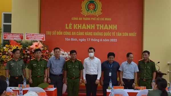 Khánh thành trụ sở Đồn Công an Cảng hàng không quốc tế Tân Sơn Nhất