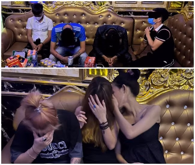 Nhóm thanh niên chơi ma tuý trong quán karaoke -2