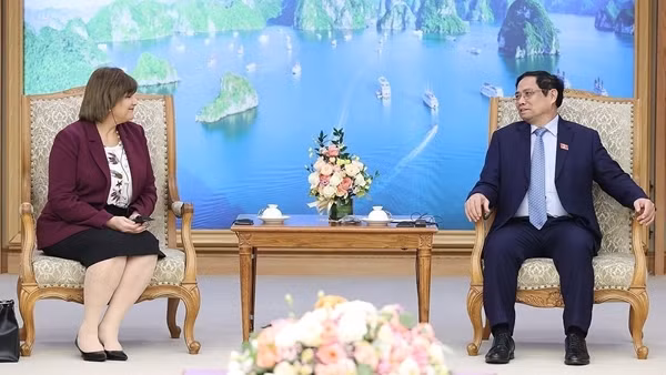 Thủ tướng Phạm Minh Chính điện đàm với Thủ tướng Hàn Quốc Han Duck-soo ảnh 3