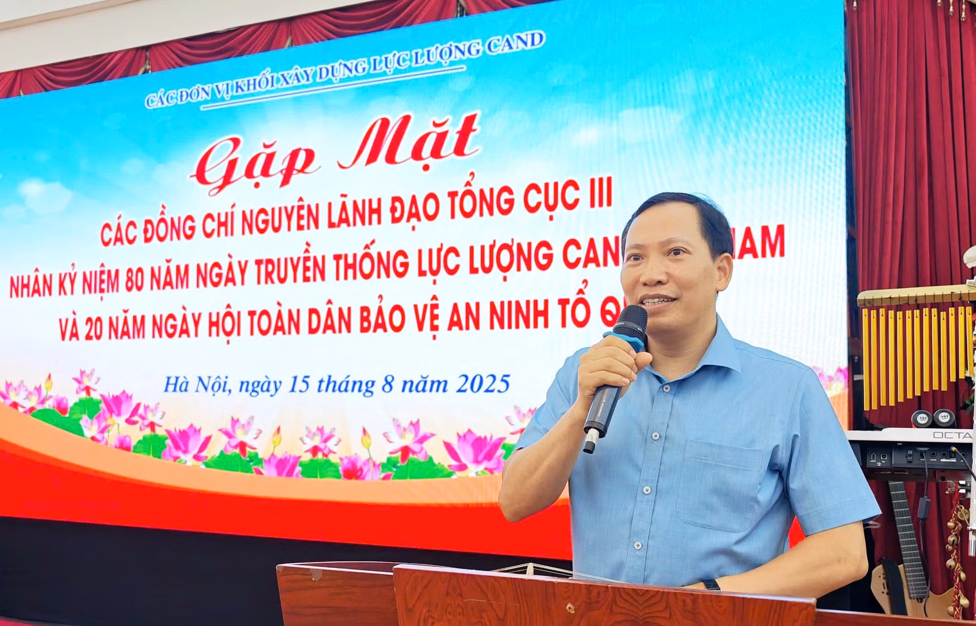 Cuộc gặp mặt thân tình các đồng chí nguyên lãnh đạo Tổng cục Xây dựng lực lượng CAND -0