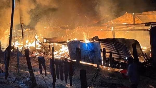 Cháy nhà trong đêm, một người tử vong, 4 người kịp thoát nạn