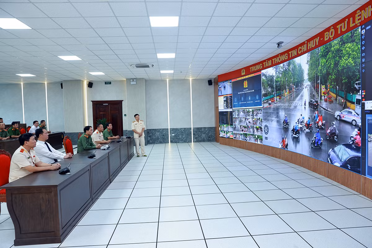 Bộ Tư lệnh Cảnh vệ khánh thành Trung tâm chỉ huy tác chiến khu vực trung tâm chính trị Ba Đình -0
