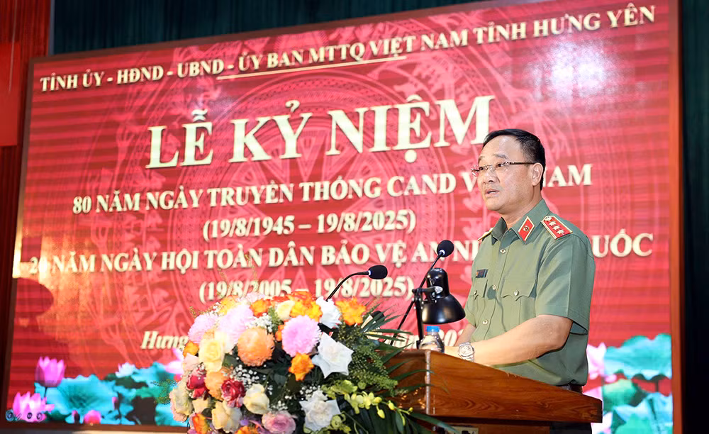 Tỉnh Hưng Yên long trọng kỷ niệm 80 năm ngày truyền thống lực lượng CAND -0