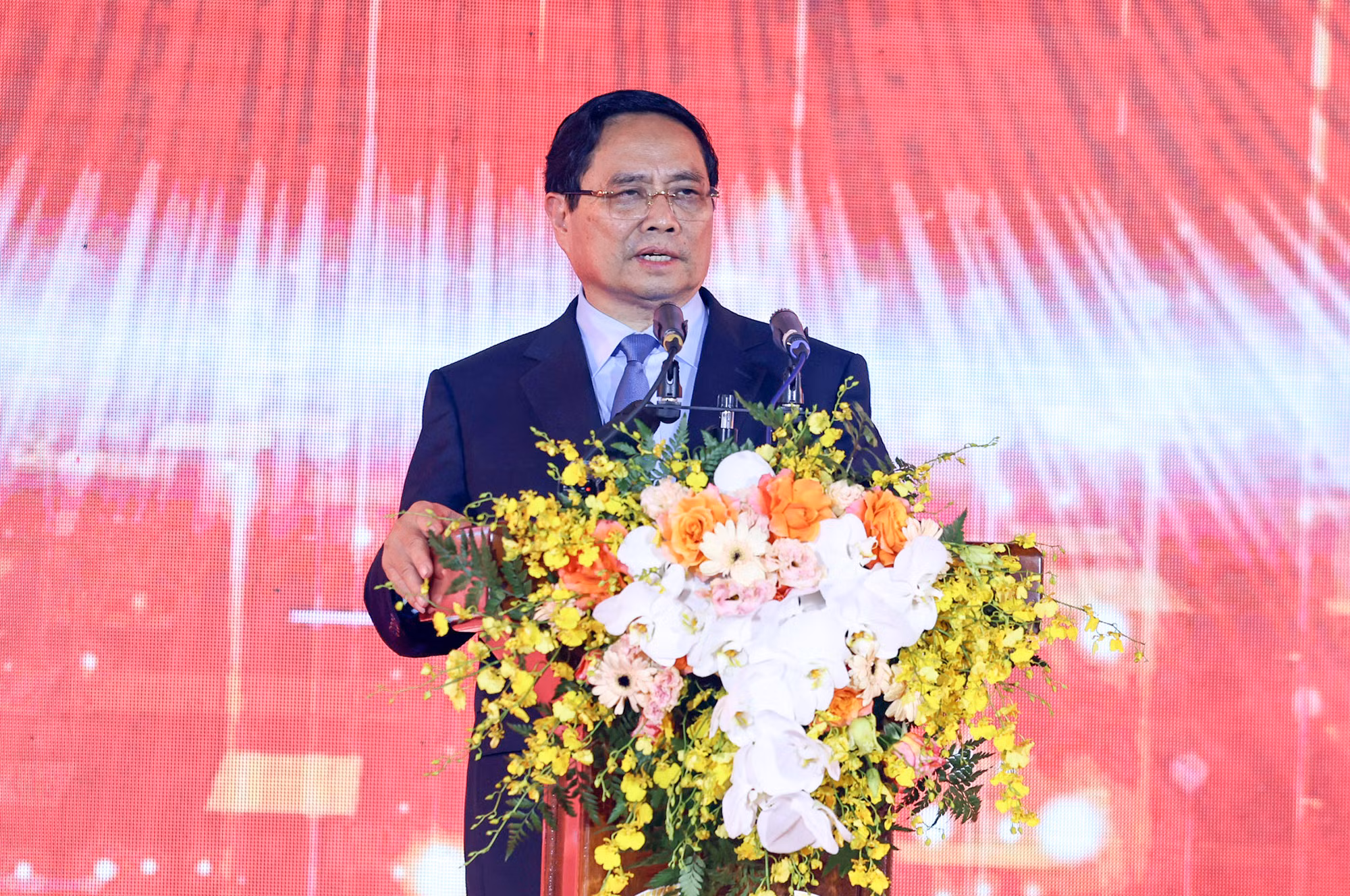 Thủ tướng Chính phủ Phạm Minh Chính dự Lễ khai trương Trung tâm Dữ liệu quốc gia -0