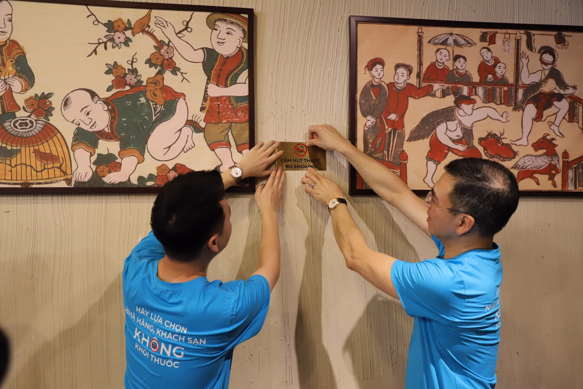 Phát động chiến dịch môi trường không khói thuốc lá ở nơi công cộng -0