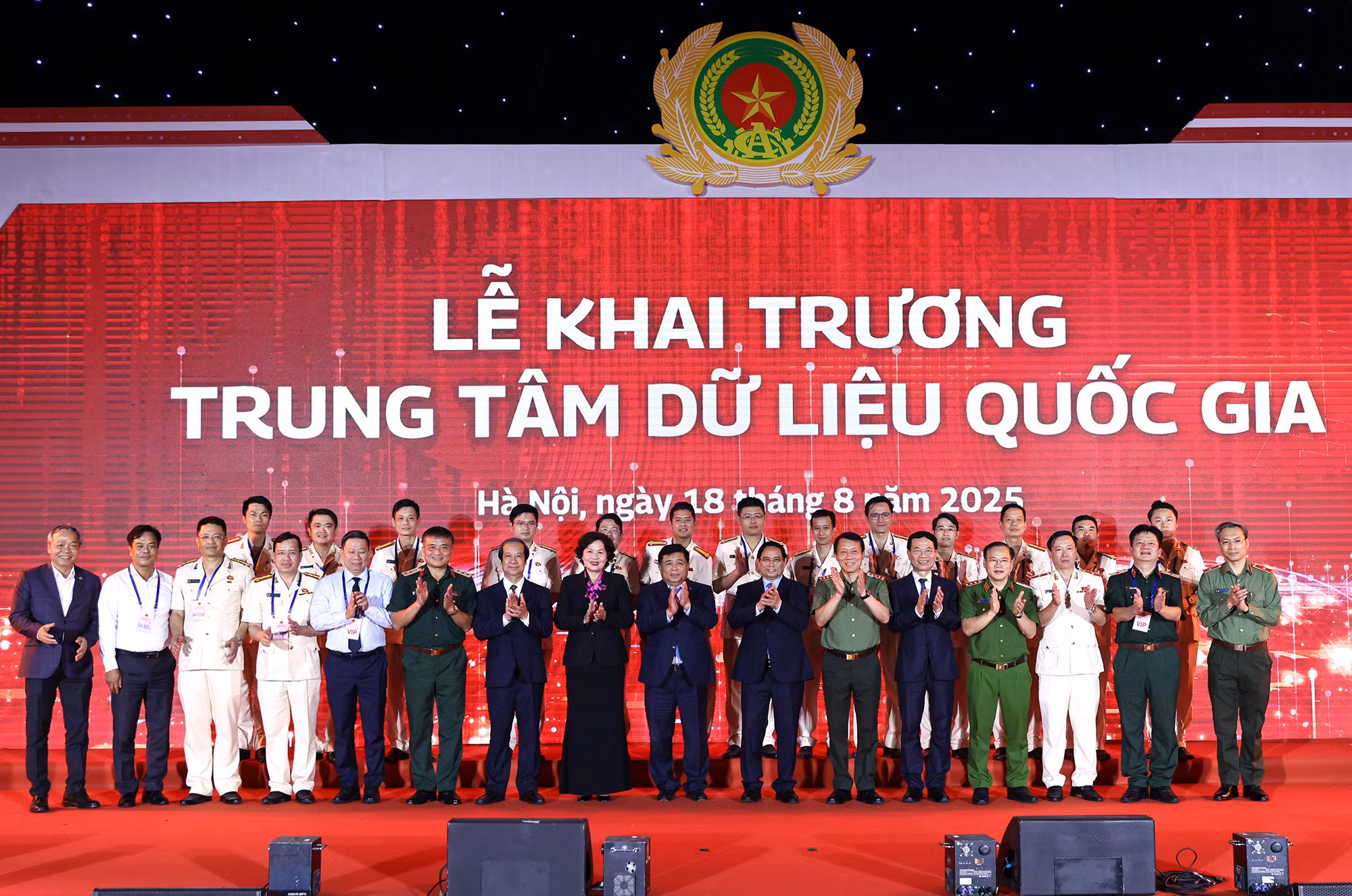 Thủ tướng Chính phủ Phạm Minh Chính dự Lễ khai trương Trung tâm Dữ liệu quốc gia -0