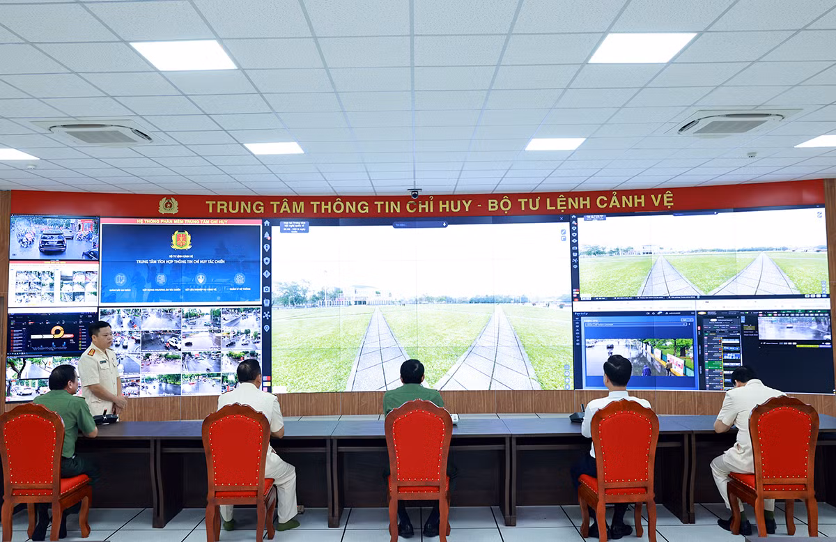 Bộ Tư lệnh Cảnh vệ khánh thành Trung tâm chỉ huy tác chiến khu vực trung tâm chính trị Ba Đình -1