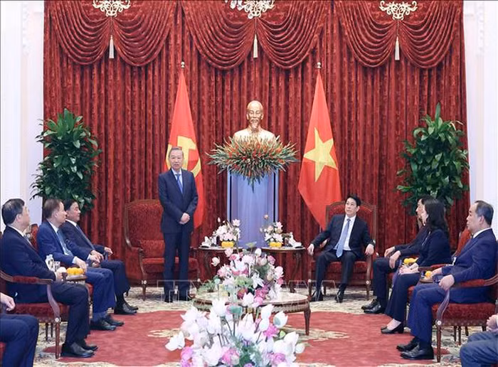 Tổng Bí thư và Chủ tịch nước dự lễ bàn giao Trụ sở làm việc Cơ quan Chủ tịch nước -0