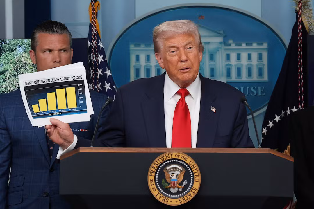 Tổng thống Trump điều động Vệ binh Quốc gia tới Washington, tạm thời kiểm soát lực lượng cảnh sát thành phố -0
