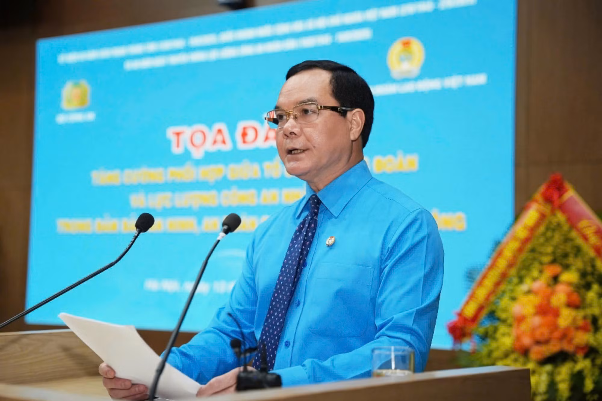 Nâng cao hiệu quả phối hợp giữa lực lượng CAND và tổ chức Công đoàn trong đảm bảo an ninh công nhân -0